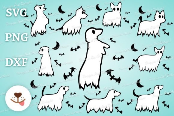 Dog Ghost Svg Bundle Halloween Spooky Review