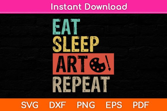 Eat Sleep Art Repeat Embroidery Design Review