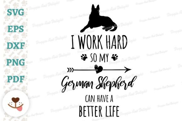 German Shepherd Dog Owner Graphics for Creative Publishing