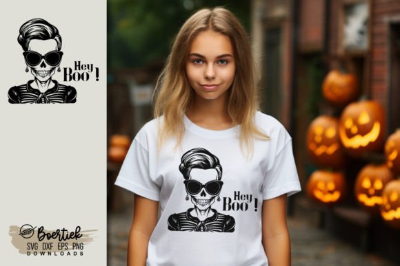 Hey Boo SVG for Halloween