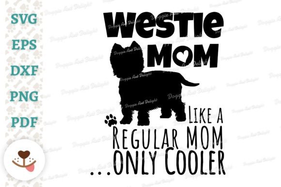 Westie Mom Graphics for Creative Publishers